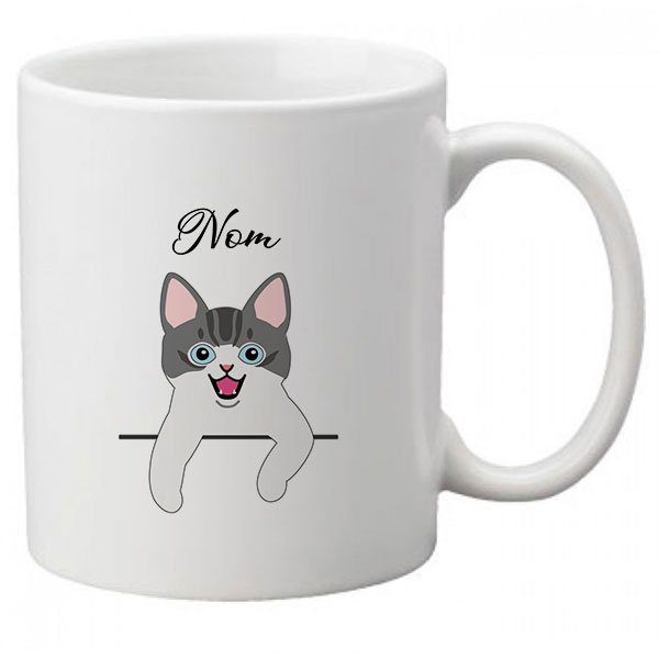 Mug chat personnalis Livraison Express Le Monde de Nicky