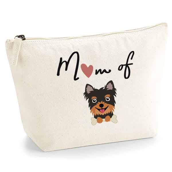 Trousse chien personnalisée - Coton Bio à 24,95€ - Le Monde de Nicky